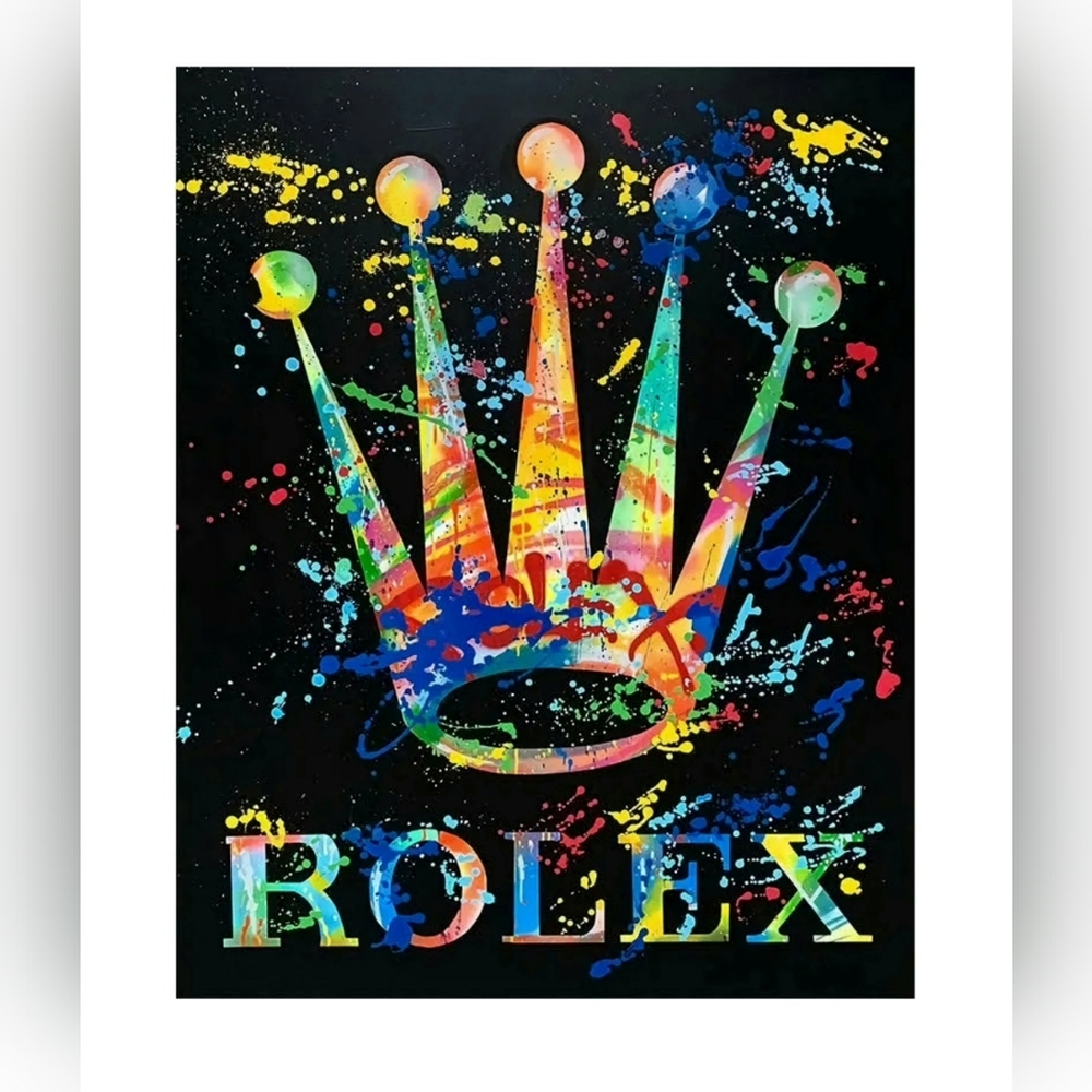 Rolex 8 1/2"x11" Framed Wall Art